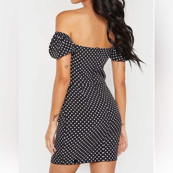 PLT POLLA DOT MINI CUT OUT DRESS - Picture 5 of 5